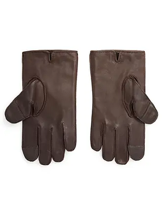 POLO RALPH LAUREN | Gants en cuir | braun